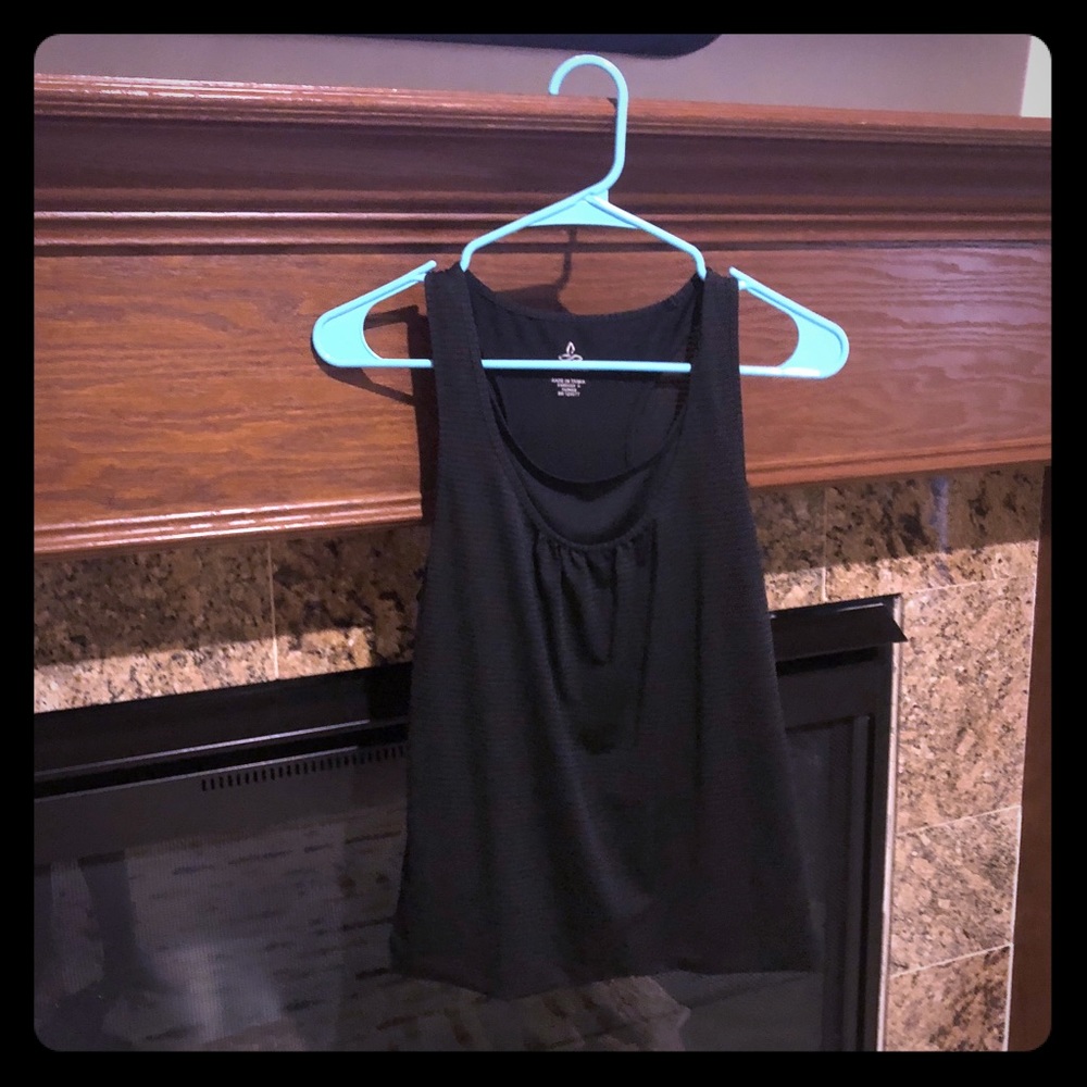 Prana black workout tank